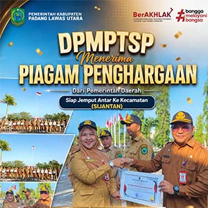 Hadirkan Pelayanan Lebih Dekat, Inovasi SIJANTAN DPMPTSP Paluta Raih Penghargaan